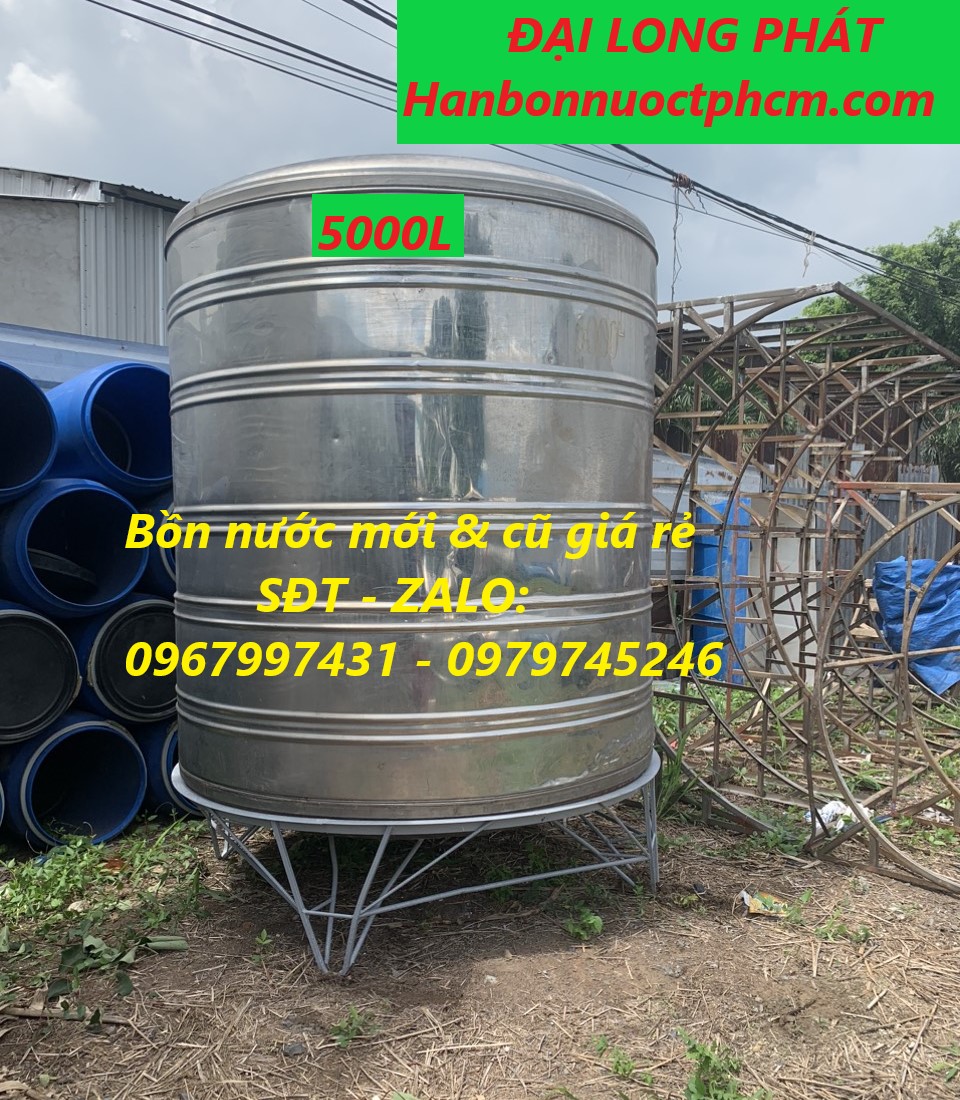 Thanh Lý Bồn Nước Inox Cũ HCM - Uy Tín, Giá Tốt, Giao Nhanh